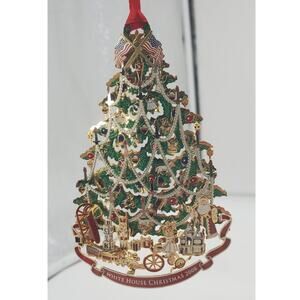 White House Historical Association 2008 Christmas Tree Ornament Decoration